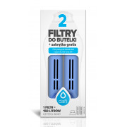 2 pack - filtry pro filtrační láhev + uzávěr 
