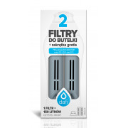 2 pack - filtry pro filtrační láhev + uzávěr 
