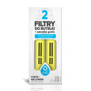 2 pack - filtry pro filtrační láhev + uzávěr 